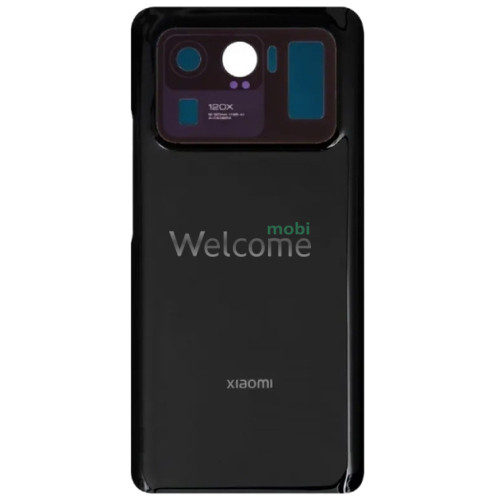 Задня кришка Xiaomi Mi 11 Ultra Ceramic Black (зі склом камери) service orig
