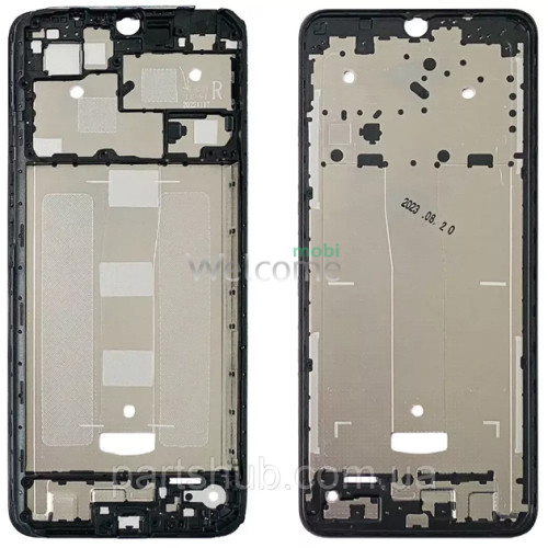 Рамка дисплею Xiaomi Redmi 12C/Poco C55 black (Original PRC)