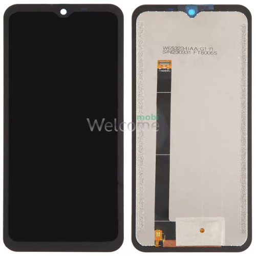Дисплей Hotwav W10,W10 Pro в сборе с сенсором black (оригинал завод)