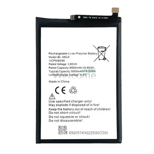 АКБ Infinix Note 7,Note 10,Hot 11S,Hot 11S NFC,Zero X Neo,Hot 12 Pro (BL-49GX) (AAAA) без лого