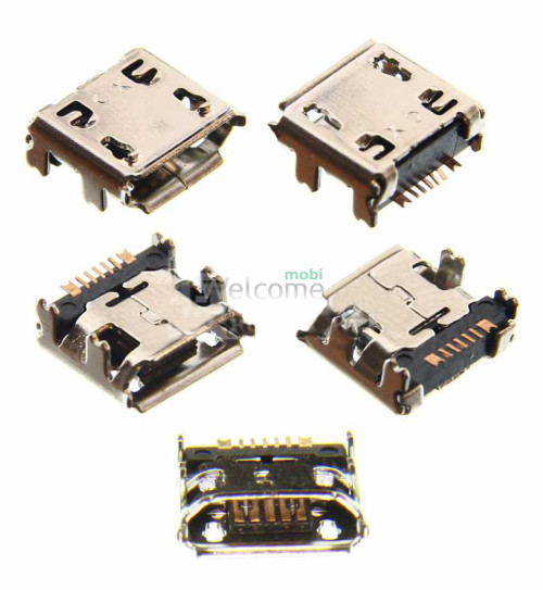 Коннектор зарядки Samsung C3322,C3330,C3350,C3520,C3560,C3752,E2222,S5360,S5380 (5 шт.)                                                                   