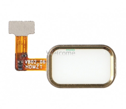 Шлейф Meizu MX4 Pro 5.5 (M462U) с кнопкой меню (Home) white
