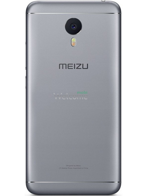 Задняя крышка Meizu M3 Note grey (L681h)