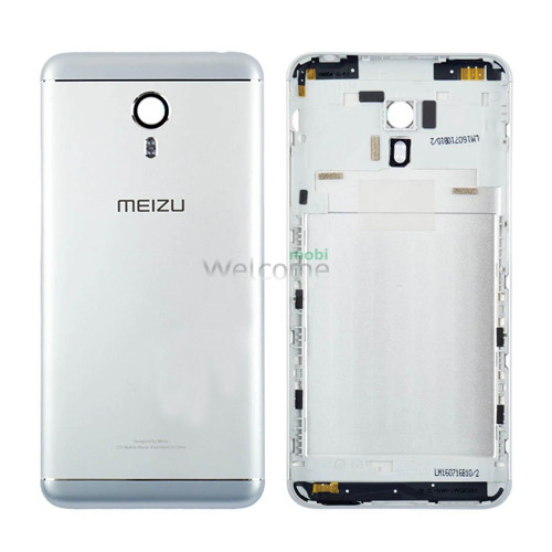 Задняя крышка Meizu M3 Note silver (M681h)