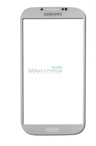 Скло корпусу Samsung I9500 Galaxy S4 white