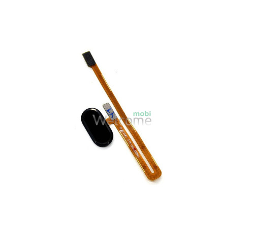 Шлейф Meizu MX6 (M685H) с кнопкой меню (Home) black