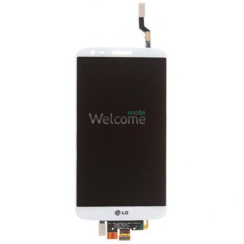 Дисплей LG G2 D800/D801/D803/LS980/VS980/D805/D808/E940/F320 в зборі з сенсором white