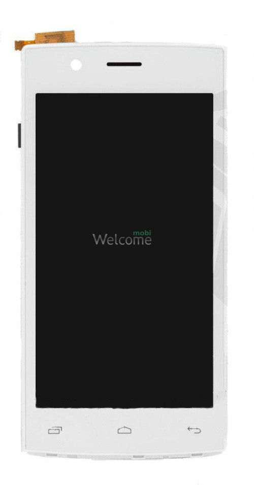 Дисплей FLY FS451 Nimbus 1 в сборе с сенсором white 