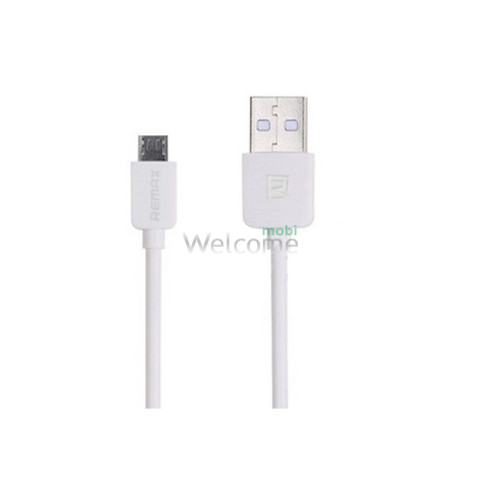 USB кабель Lightning Remax Light speed RC-006i, 2.1A 1m white