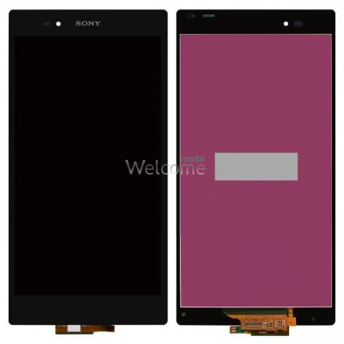 Дисплей Sony C6802 XL39h,C6806,C6833 Xperia Z Ultra в сборе с сенсором black