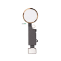 Шлейф iPhone 7,iPhone 7 Plus кнопки Home (меню) gold, с пластиком