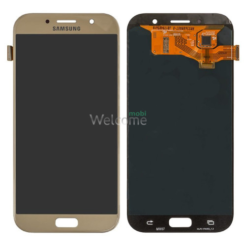 Дисплей Samsung SM-A720H Galaxy A7 (2017) в зборі з сенсором gold service orig