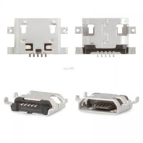 Коннектор зарядки Fly IQ436i,IQ440,IQ4404,IQ456,IQ4601,DS131,FS504,IQ4418,IQ4490,Lenovo A706 (5 шт.)