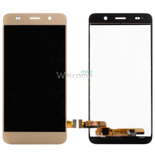 Дисплей Huawei Y6 2015/Honor 4A в зборі з сенсором gold