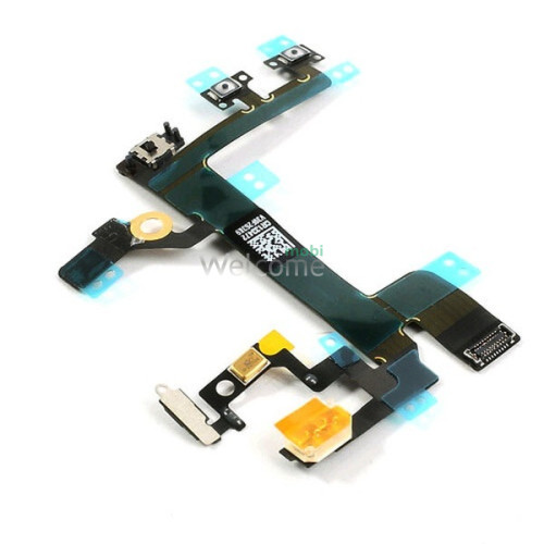 Шлейф iPhone 5S кнопки ввімкнення та звуку