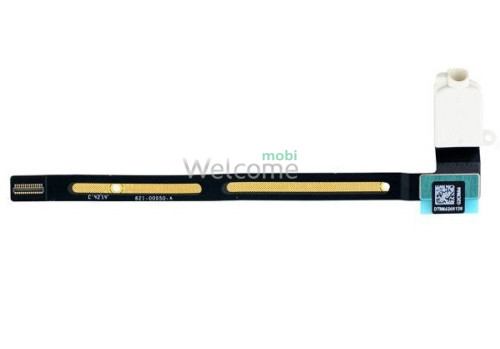Шлейф iPad Air 2 конектора навушників, з компонентами, white