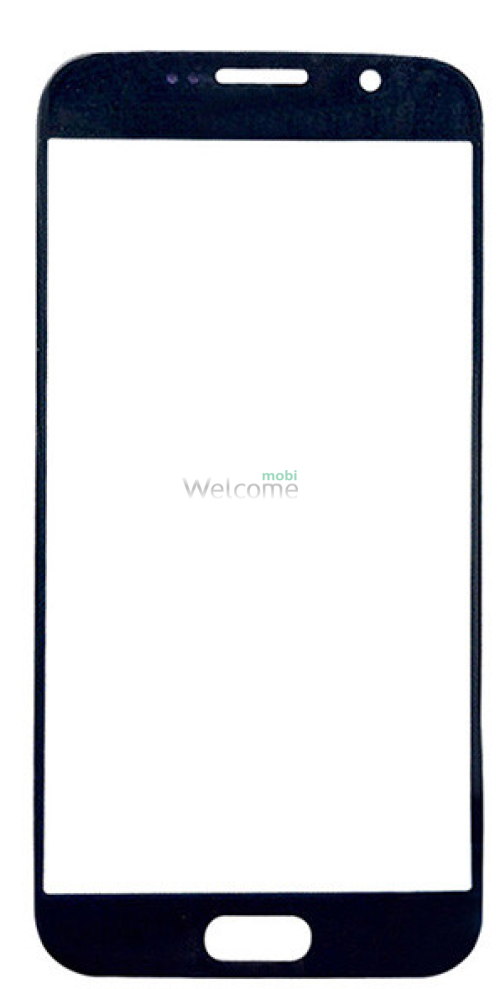 Скло корпусу Samsung G930 Galaxy S7 black