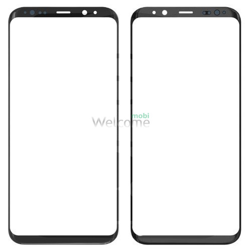 Скло корпусу Samsung G955 Galaxy S8 Plus midnight black