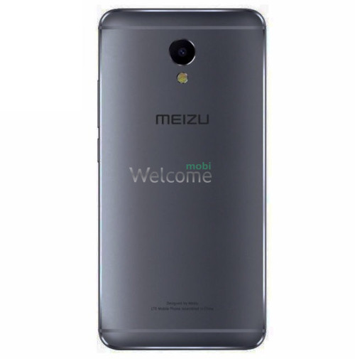 Задняя крышка Meizu M5 Note grey (со стеклом камеры)
