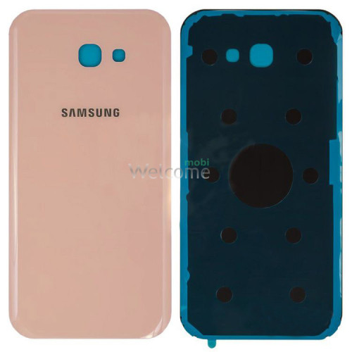 Задня кришка Samsung A720 Galaxy A7 2017 pink