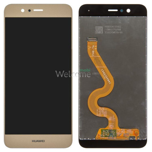 Дисплей Huawei Nova 2 Plus 2017 в зборі з сенсором gold